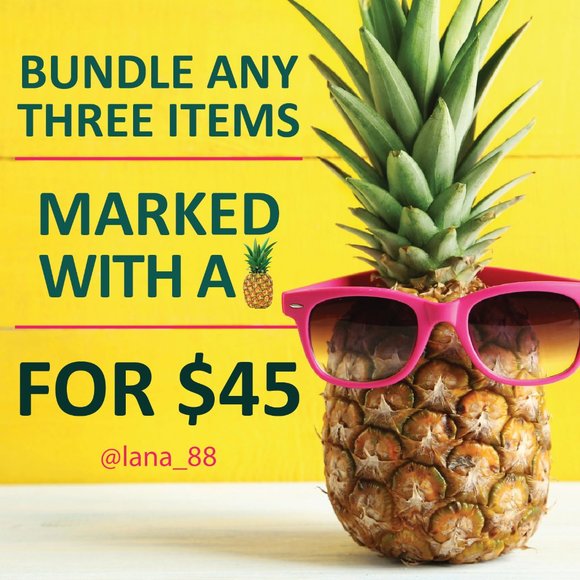 Free People Other - Bundle & Save! 3 items for $45 with🍍